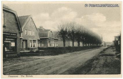 Heemse, De Brink ansichtkaart: Heemse, De Brink