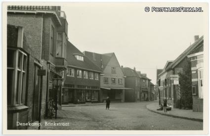 ansichtkaart: Denekamp, Brinkstraat
