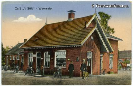 ansichtkaart: Weerselo, Cafe 't Stift