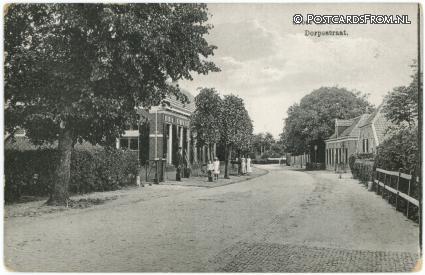 Holten, Dorpsstraat ansichtkaart: Holten, Dorpsstraat
