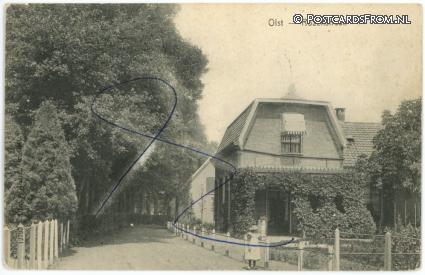 Olst, Rozenstraat ansichtkaart: Olst, Rozenstraat