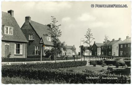 ansichtkaart: Oldemarkt, Zwartehofslaan