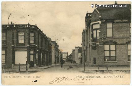 ansichtkaart: Bodegraven, Prins Hendrikstraat