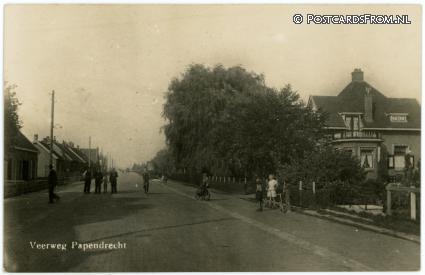 Papendrecht, Veerweg ansichtkaart: Papendrecht, Veerweg