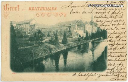 Heythuysen, Pensionaat St. Elisabeth ansichtkaart: Heythuysen, Pensionaat St. Elisabeth