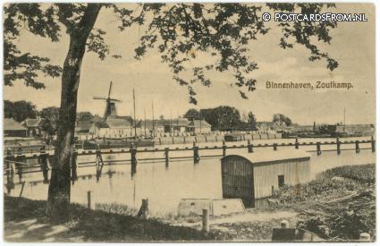 Zoutkamp, Binnenhaven ansichtkaart: Zoutkamp, Binnenhaven