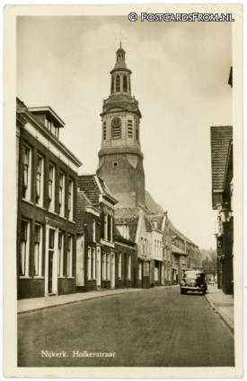 Nijkerk GL, Holkerstraat ansichtkaart: Nijkerk GL, Holkerstraat