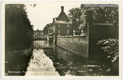 Amerongen, Paviljoen en Stal Kasteel ansichtkaart: Amerongen, Paviljoen en Stal Kasteel