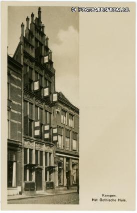 Kampen, Het Gotische Huis ansichtkaart: Kampen, Het Gotische Huis