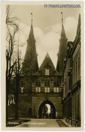 Kampen, Cellebroederspoort ansichtkaart: Kampen, Cellebroederspoort