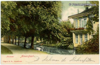 ansichtkaart: Amersfoort, Plantsoen