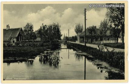 ansichtkaart: Wilnis, Heerenweg
