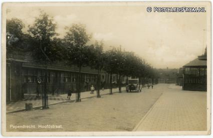 Papendrecht, Hoofdstraat ansichtkaart: Papendrecht, Hoofdstraat