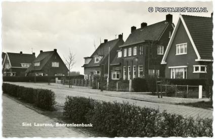 Sint Laurens, Boerenleenbank ansichtkaart: Sint Laurens, Boerenleenbank