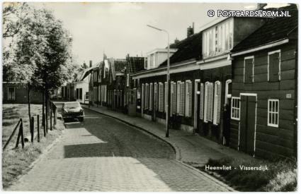 Heenvliet, Vissersdijk ansichtkaart: Heenvliet, Vissersdijk