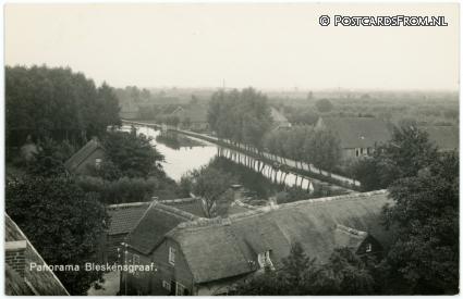 Bleskensgraaf, Panorama ansichtkaart: Bleskensgraaf, Panorama