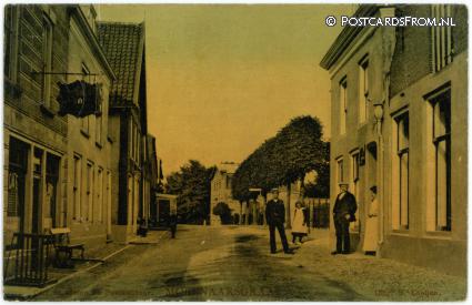 Molenaarsgraaf, Cafe de Molen en Postkantoor ansichtkaart: Molenaarsgraaf, Cafe de Molen en Postkantoor