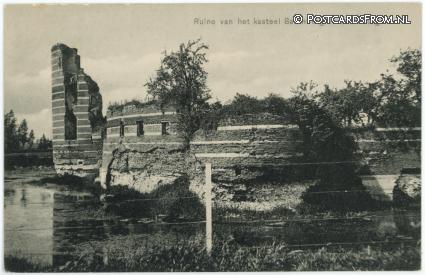 Batenburg, Ruine van het kasteel Batenburg ansichtkaart: Batenburg, Ruine van het kasteel Batenburg