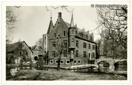 ansichtkaart: Heerlen, Kasteel ter Worm