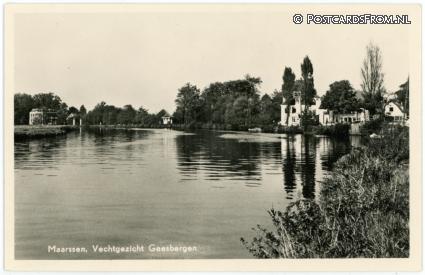 Maarssen, Vechtgezicht Geesbergen ansichtkaart: Maarssen, Vechtgezicht Geesbergen