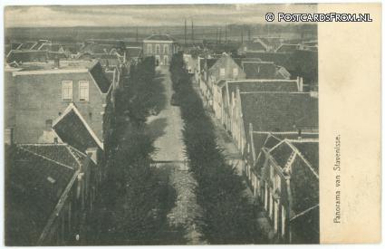 ansichtkaart: Stavenisse, Panorama