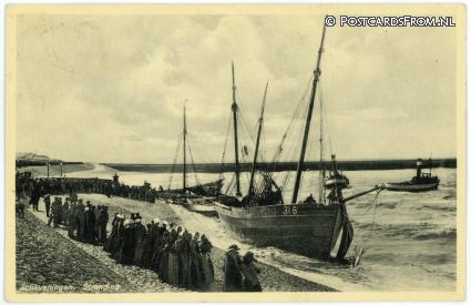 Scheveningen, Stranding ansichtkaart: Scheveningen, Stranding