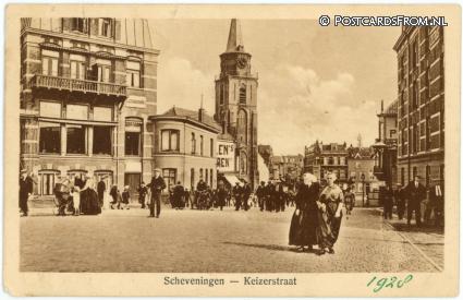 ansichtkaart: Scheveningen, Keizerstraat