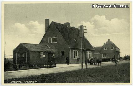 ansichtkaart: Slootdorp, Postkantoor