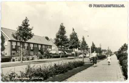 ansichtkaart: Badhoevedorp, Sloterweg