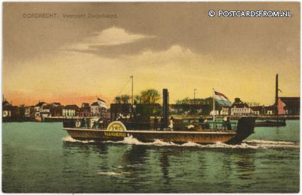 Dordrecht, Veerpont Zwijndrecht ansichtkaart: Dordrecht, Veerpont Zwijndrecht