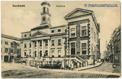 Dordrecht, Stadhuis ansichtkaart: Dordrecht, Stadhuis