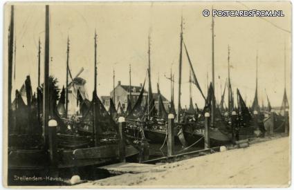ansichtkaart: Stellendam, Haven