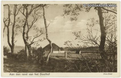 ansichtkaart: Texel, Aan den rand van het Doolhof