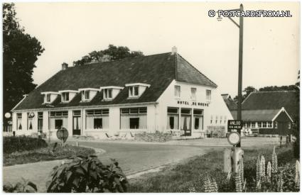 ansichtkaart: Anloo, Hotel 'De Hoeve'