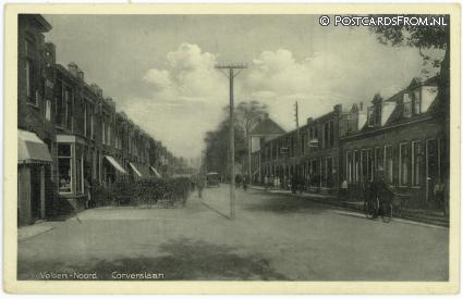 ansichtkaart: Velsen-Noord, Corverslaan