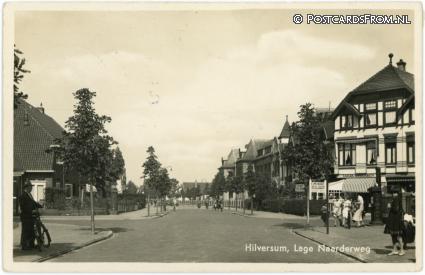ansichtkaart: Hilversum, Lage Naarderweg