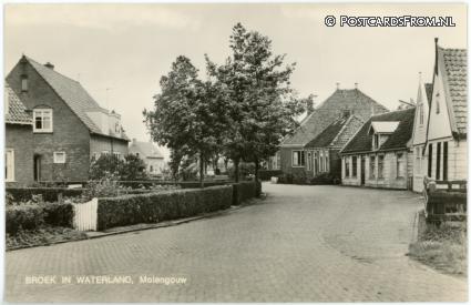 ansichtkaart: Broek in Waterland, Molengouw