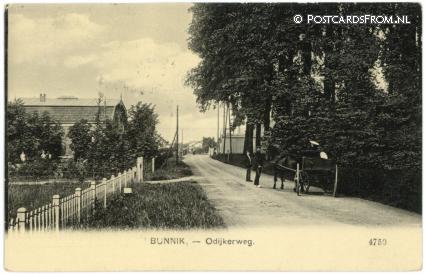 ansichtkaart: Bunnik, Odijkerweg
