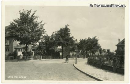 ansichtkaart: Oss, Villapark
