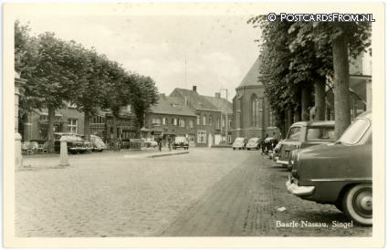 ansichtkaart: Baarle-Nassau, Singel