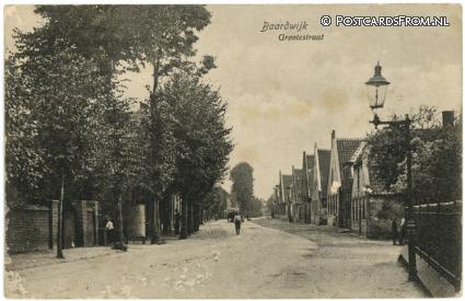 ansichtkaart: Waalwijk, Baardwijk. Grootestraat