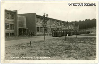 Ossendrecht, Legerplaats. Legeringsgebouw ansichtkaart: Ossendrecht, Legerplaats. Legeringsgebouw