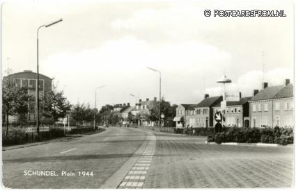 Schijndel, Plein 1944 ansichtkaart: Schijndel, Plein 1944