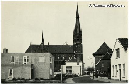 Asten, Kerkstraat ansichtkaart: Asten, Kerkstraat