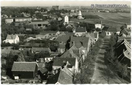 Burgh-Haamstede, Burgh. Gezicht vanaf de Kerk ansichtkaart: Burgh-Haamstede, Burgh. Gezicht vanaf de Kerk