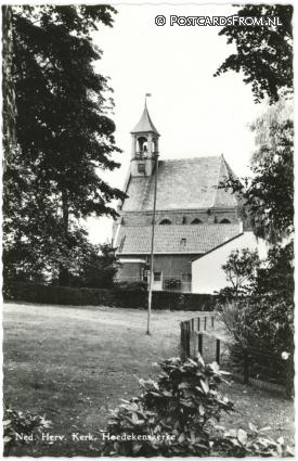 ansichtkaart: Hoedekenskerke, Ned. Herv. Kerk