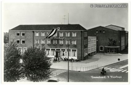 Emmeloord, Hotel Cafe Restaurant 't Voorhuys ansichtkaart: Emmeloord, Hotel Cafe Restaurant 't Voorhuys