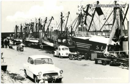 ansichtkaart: Stellendam, Delta Vissershaven