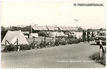 ansichtkaart: Loosduinen, Ockenbrugh. Kampwinkel