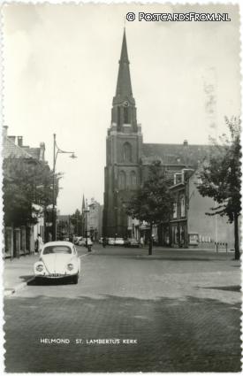 Helmond, St. Lambertus Kerk ansichtkaart: Helmond, St. Lambertus Kerk